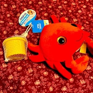 NWT baby toys crab & stacking toys never used